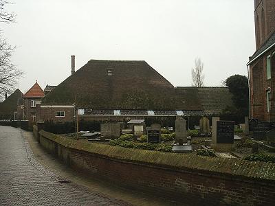 Verlengde stolpboerderij in Twisk, historische schaalvergroting.
