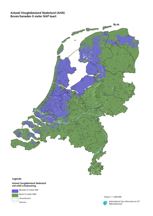 Nederland beneden NAP